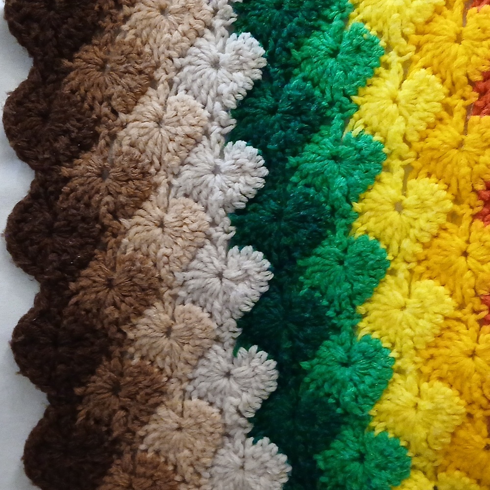 Colorful Crochet Blanket - Picture 6 of 9